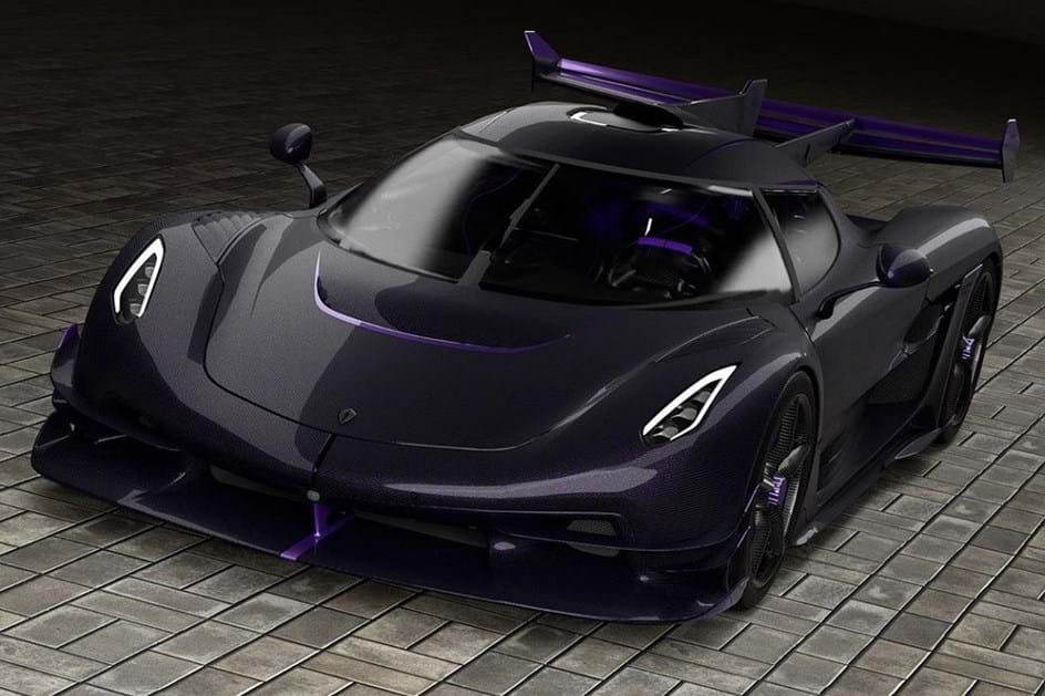 Est Para Entrega Um Koenigsegg Jesko E Roxo Super Carros