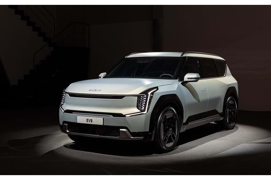 Novo Kia EV9 um colosso eléctrico visual futurista Novos Modelos