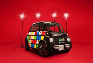 Citroën Ami à Rubik celebra 50 anos do ''quebra-cabeças''