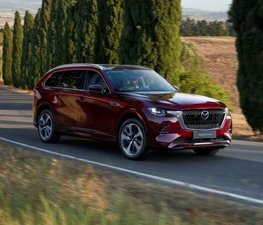 Mazda CX-80 com sete lugares de luxo; pré-reservas abrem em Maio