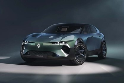 Renault Emblème: o futuro é eléctrico mas reforçado a hidrogénio