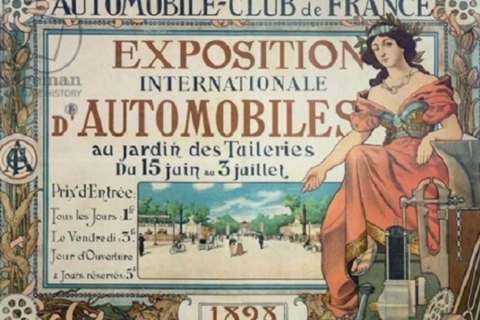 13 de Junho de 1898: o 1º Salão automóvel