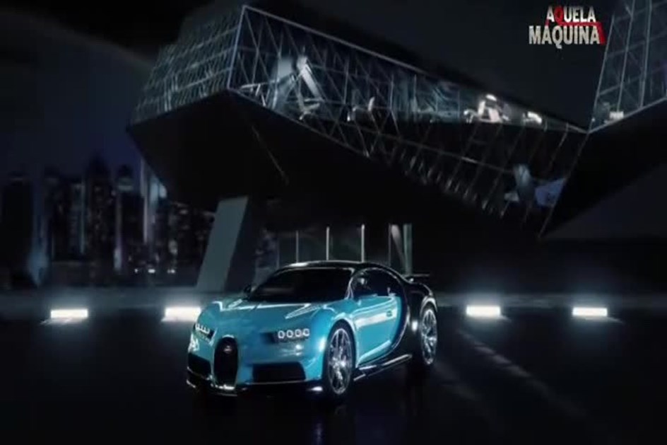 Bugatti Chiron esteve em Le Mans