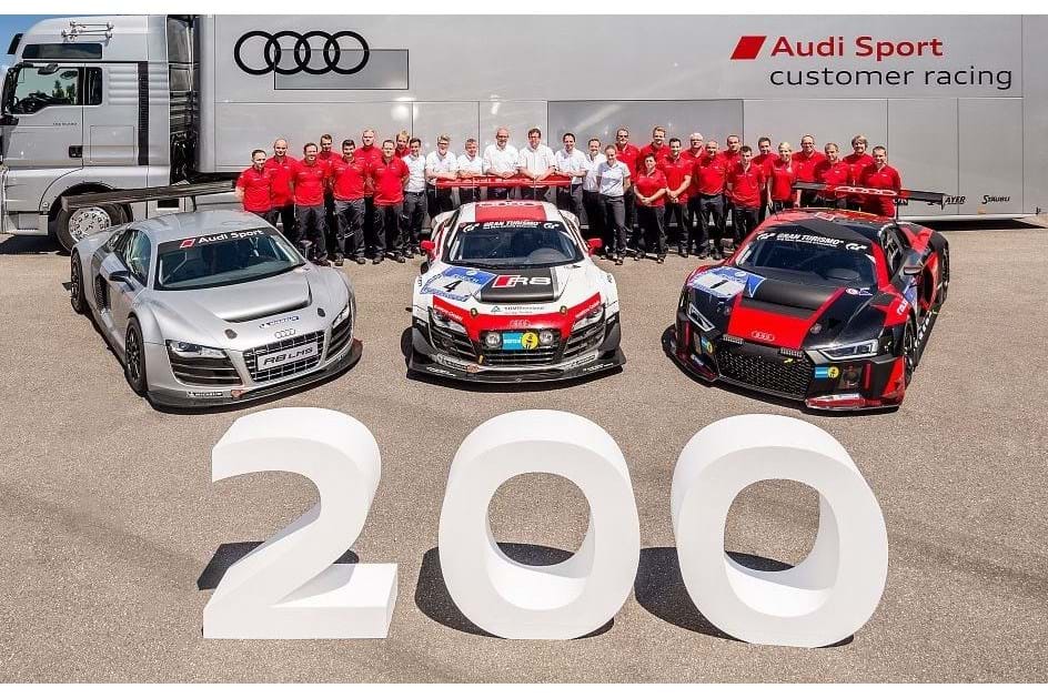 Audi Sport também já é produtora? 200 R8 LMS construídos!