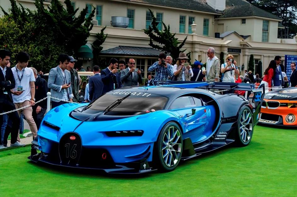 Bugatti Vision Gran Turismo estreia-se nos EUA