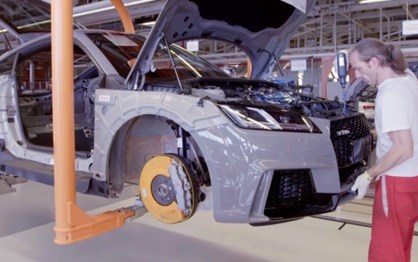 Veja como é produzido o Audi TT RS