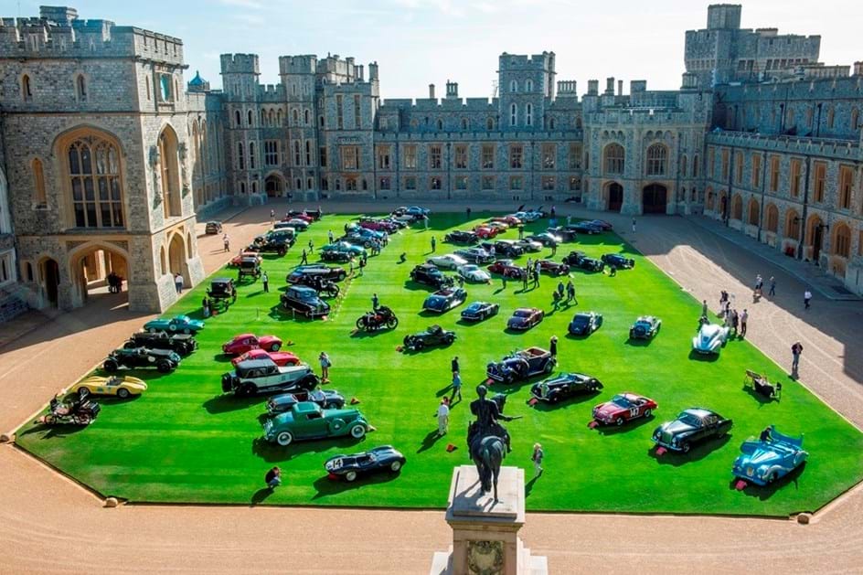 Concurso de Elegância de Windsor Castle em imagens