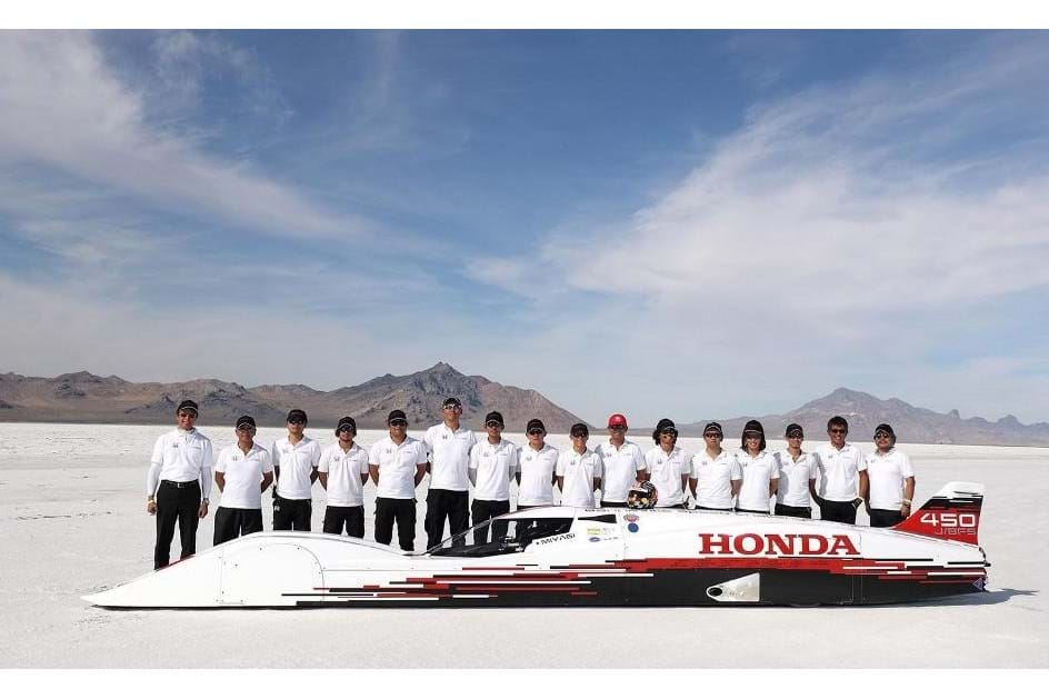 Honda atinge 431 km/h com motor de 660cc