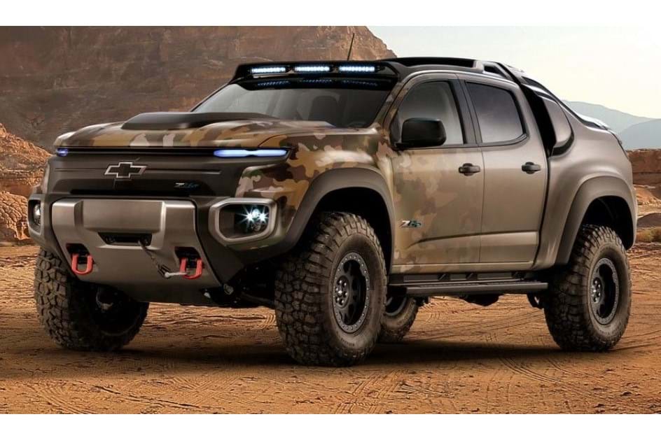 Chevrolet cria pick-up “fuel cell” para o exército