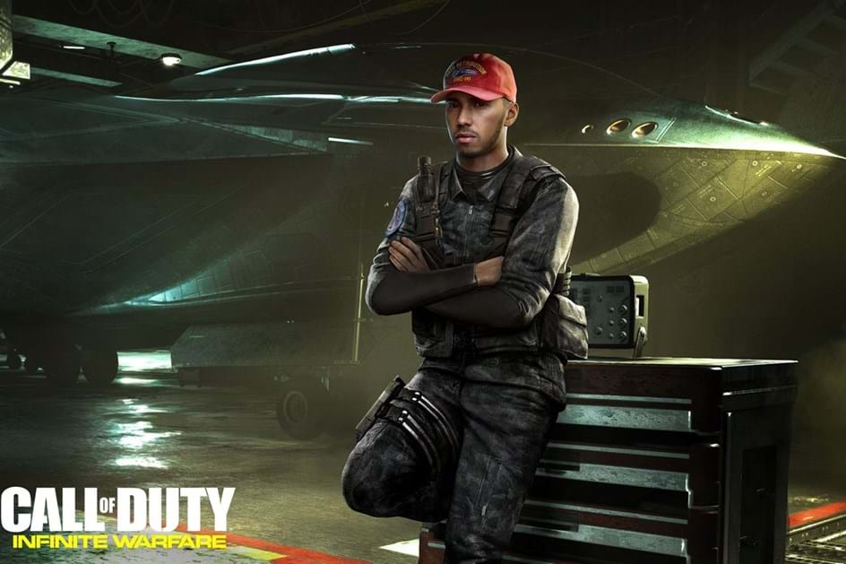 Lewis Hamilton será "jogável" em "Call of Duty"!