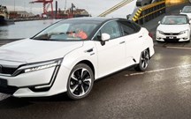 Honda Clarity Fuel Cell já chegou à Europa