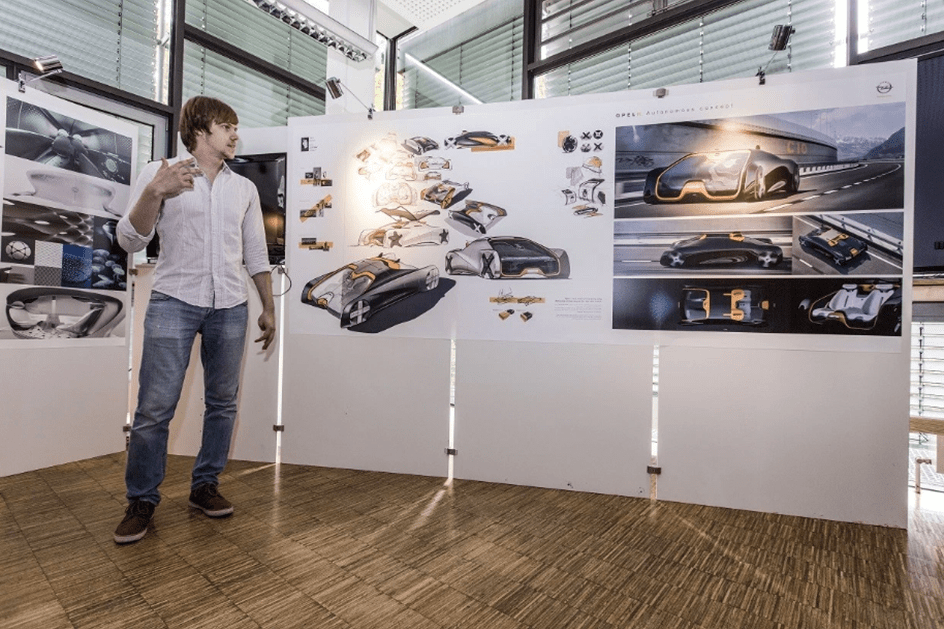 Opel Iconic Concept 2030 é obra de estudantes de design