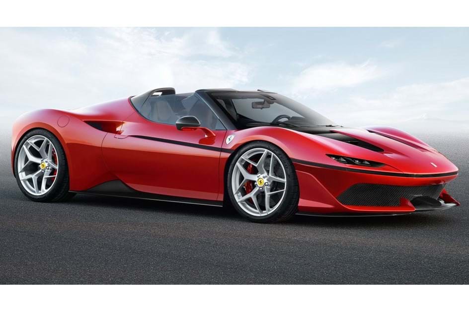 Novo Ferrari J50 é uma série limitada a 10 unidades