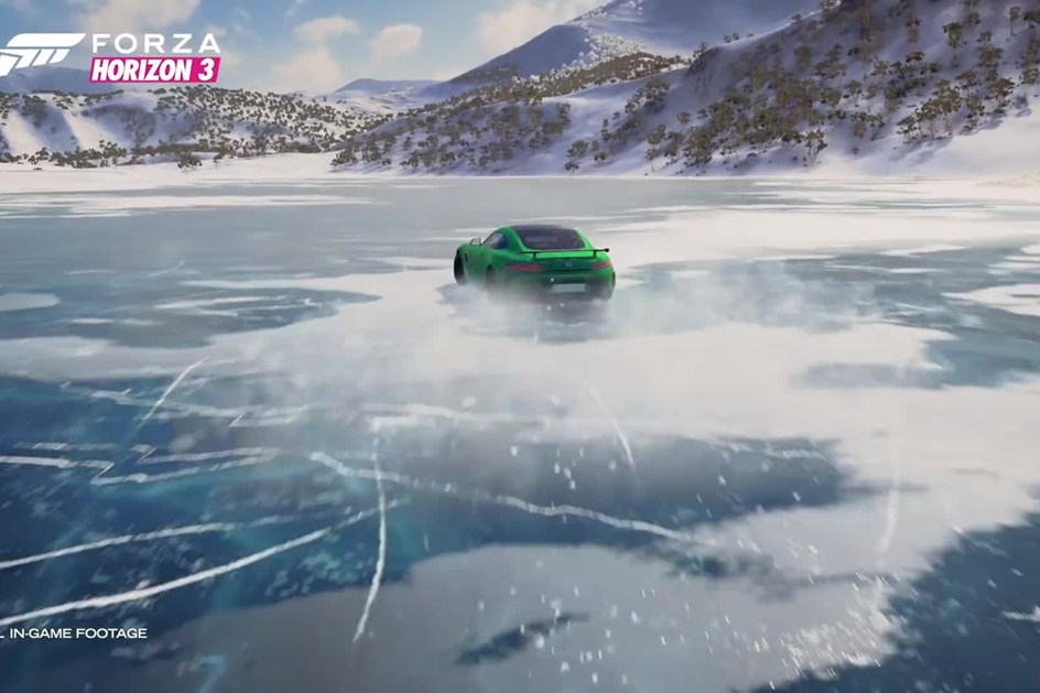 Já viu o AMG GT R a "dançar" no Forza Horizon 3?