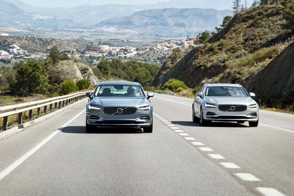 Volvo S90 e V90 no topo da segurança