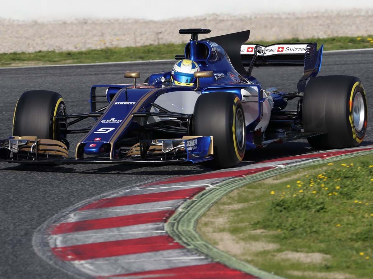 2017 Sauber F1 Team アントニオジョビナッツィ直筆サイン F1: Sauber é o primeiro carro de 2017 a aparecer em pista! - Drive
