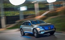 O primeiro Mercedes EQ já está em testes… sob disfarce