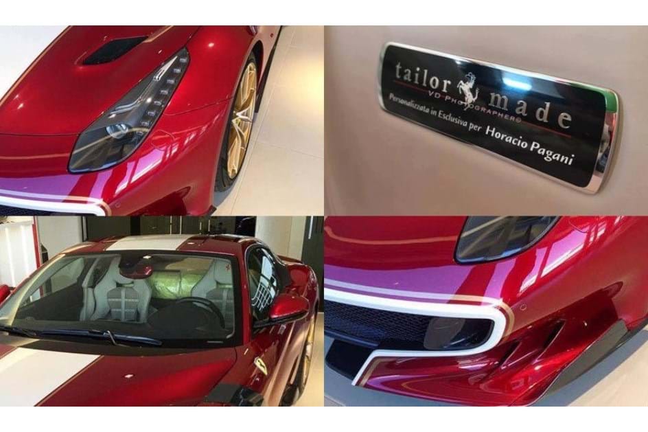 Primeiro Ferrari de Horacio Pagani é criação única!