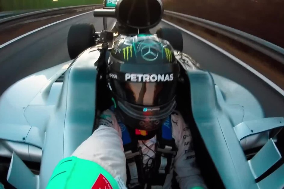 Nico Rosberg e a “selfie” mais rápida do mundo!
