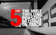Top 5 dos marcos históricos da Porsche em pista