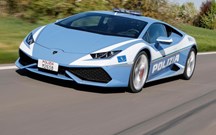 Lamborghini Huracán é a nova arma da polícia italiana
