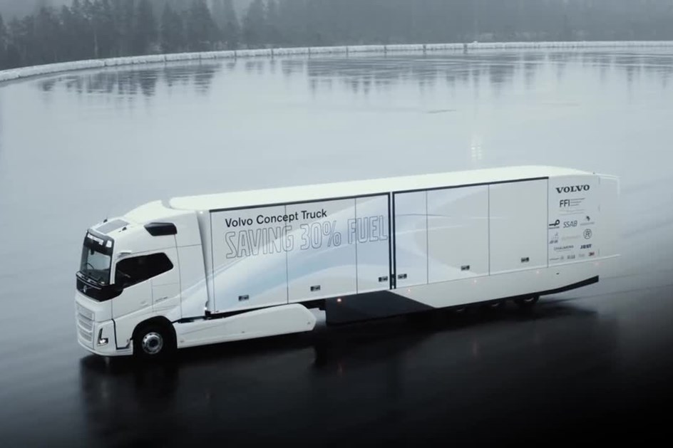 Concept da Volvo Trucks testa motor eléctrico