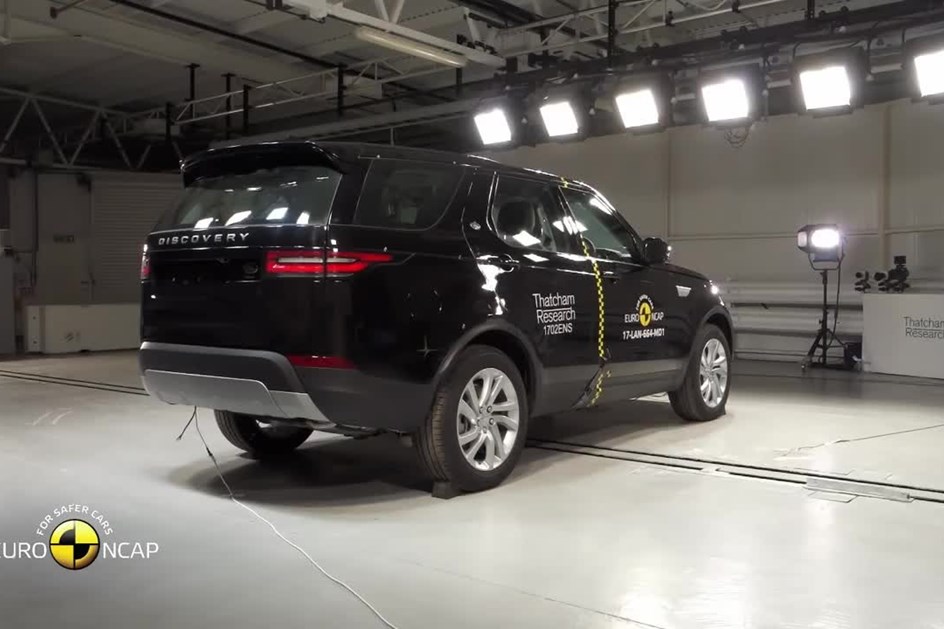 Land Rover Discovery e Toyota C-HR são 5 estrelas para a Euro NCAP 