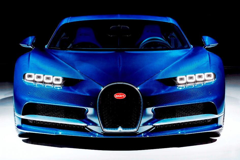 Bugatti Chiron já vendeu metade dos exemplares produzidos