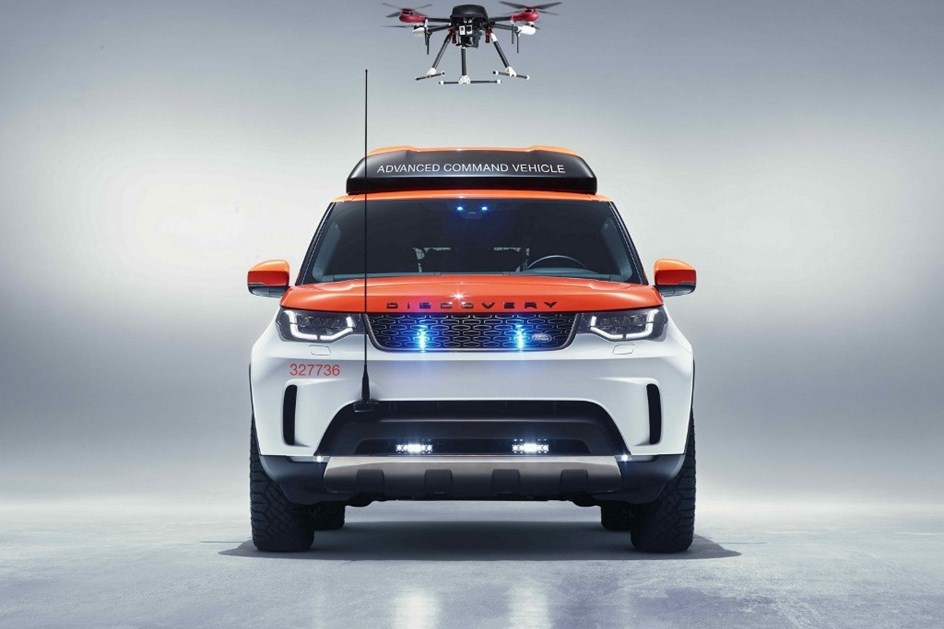 Discovery é agora um carro “herói” equipado com drone