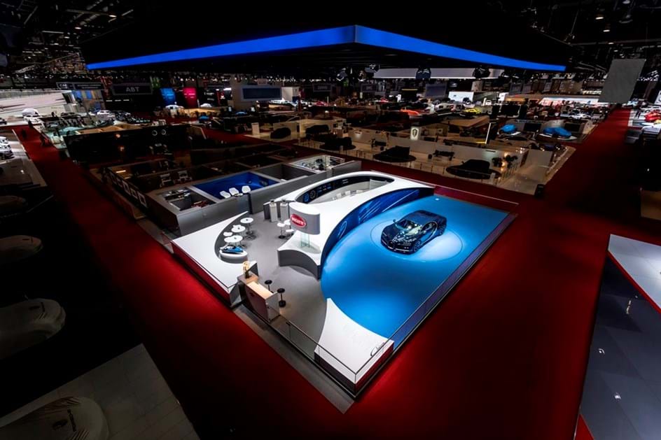 Bugatti vence prémio de melhor “stand” no Salão de Genebra