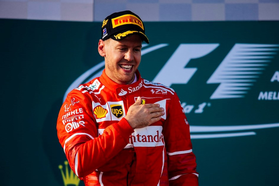 F1: Vettel e Ferrari vencem primeiro G.P. da temporada