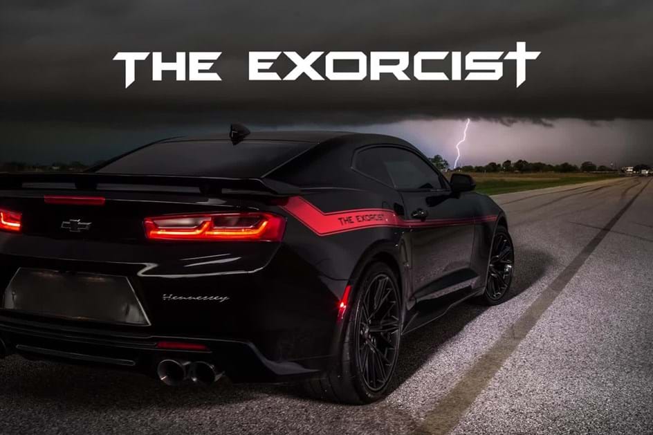 Hennessey “The Exorcist” de 1000 cv é arma contra o Dodge Demon