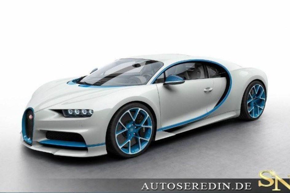 Site alemão já colocou Bugatti Chiron à venda