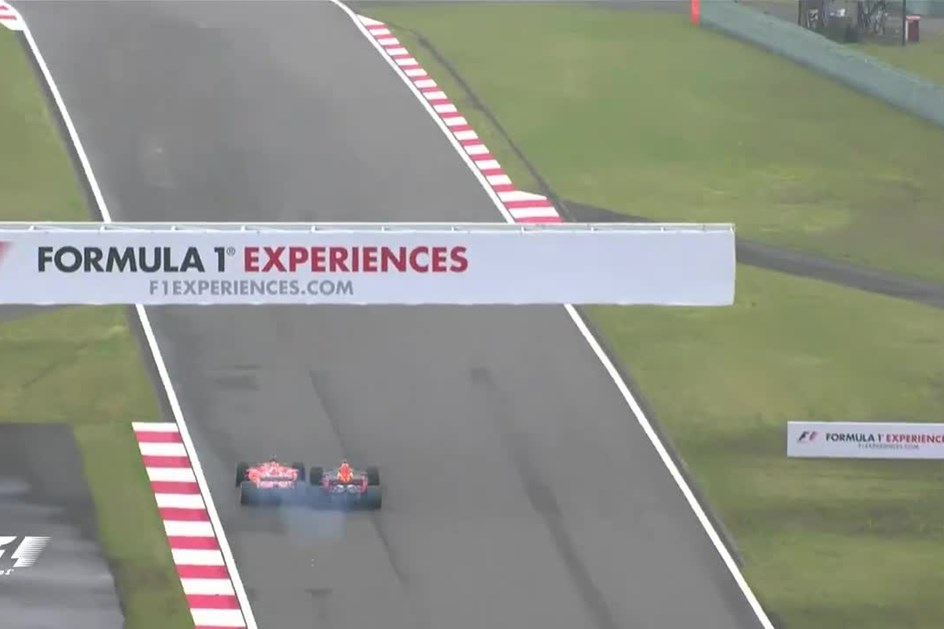 G.P. China - ultrapassagem de Vettel a Ricciardo