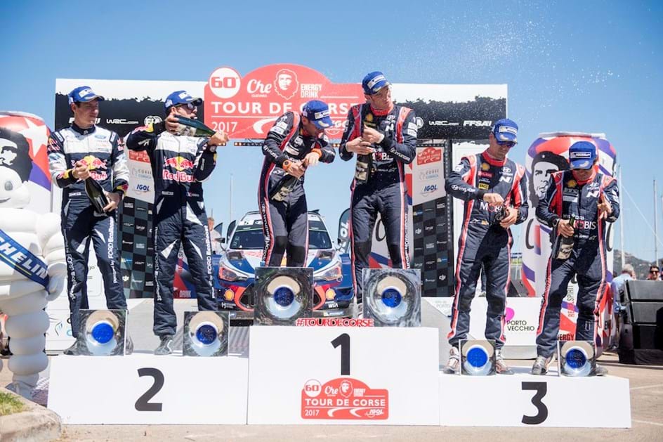 WRC: As melhores imagens da Volta à Córsega