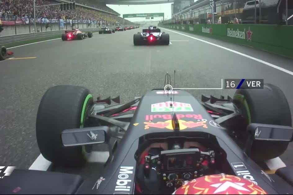 Max Verstappen passa de 16º para 7º em dois minutos