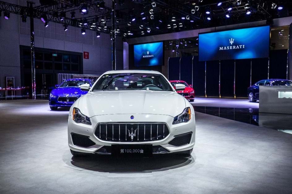 Maserati celebra na China automóvel 100.000