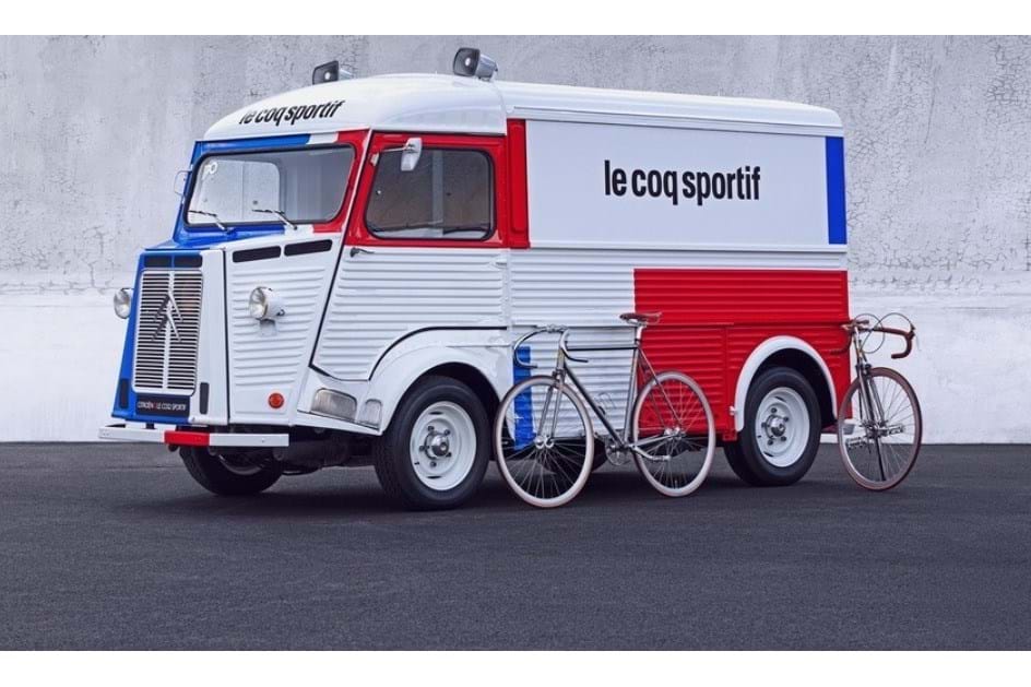 Citroen e Le Coq Sportif juntas para assinalar os 70 anos do furgão Type H