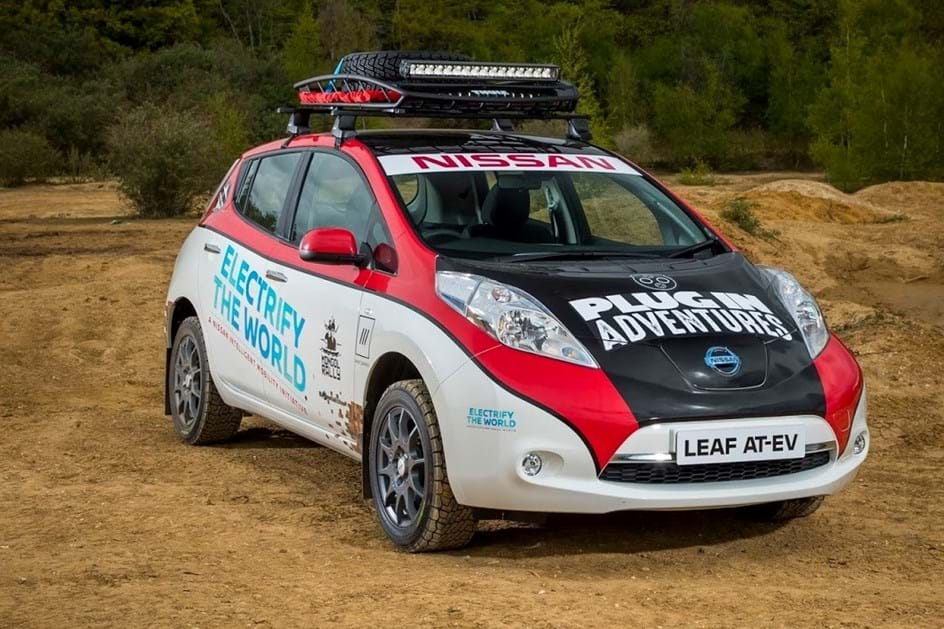 Nissan Leaf All-Terrain vai entrar no Mongol Rally