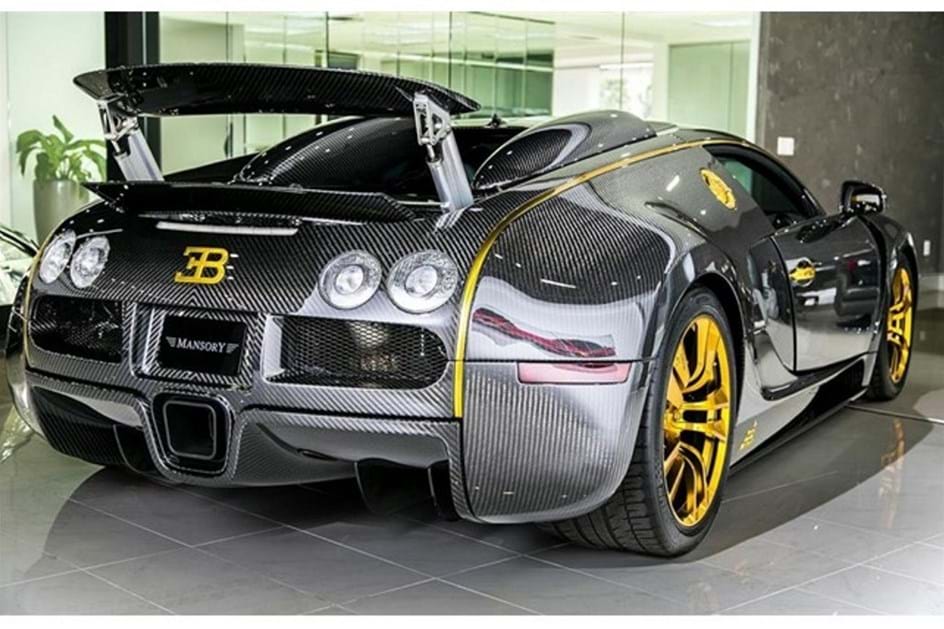 Bugatti Veyron de ouro está à venda - Tome Nota - Aquela Máquina