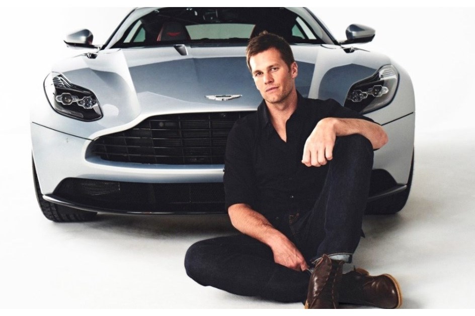 Aston Martin e Tom Brady juntos