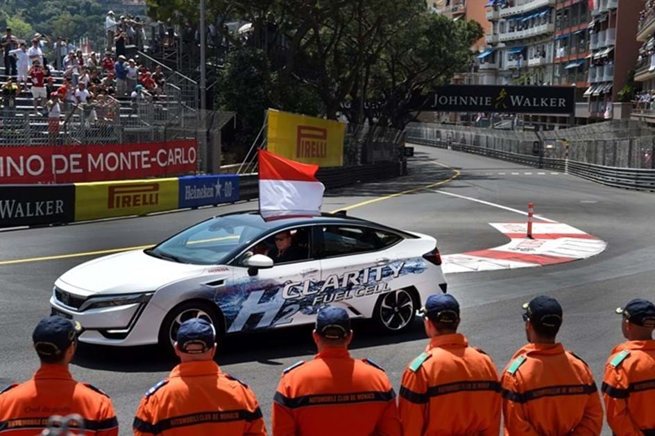 Príncipe do Mónaco andou de Honda Clarity Fuel Cell