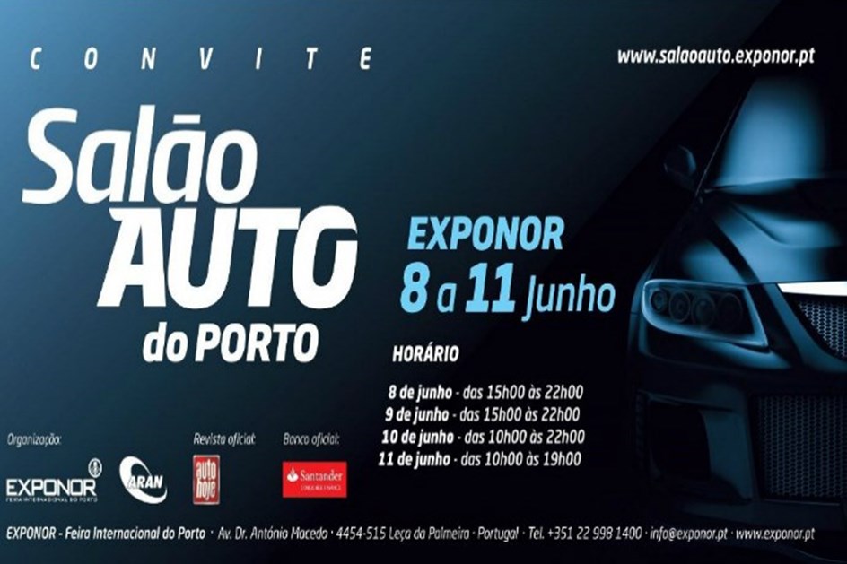 Auto Porto e AUTO Business na Exponor de 8 a 11 de Junho