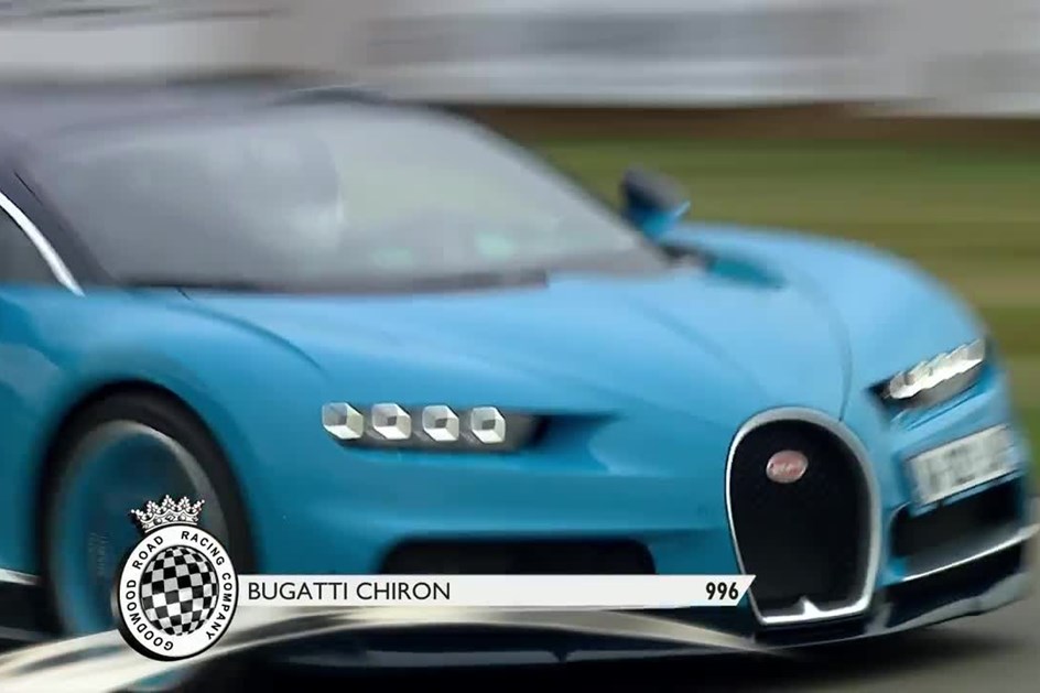 Bugatti levou quase 10 mil cv a Goodwood!