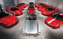 Incrível colecção de Ferraris vai a leilão