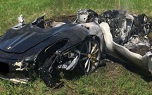 Ferrari F430 Scuderia destruído uma hora depois de ter sido comprado