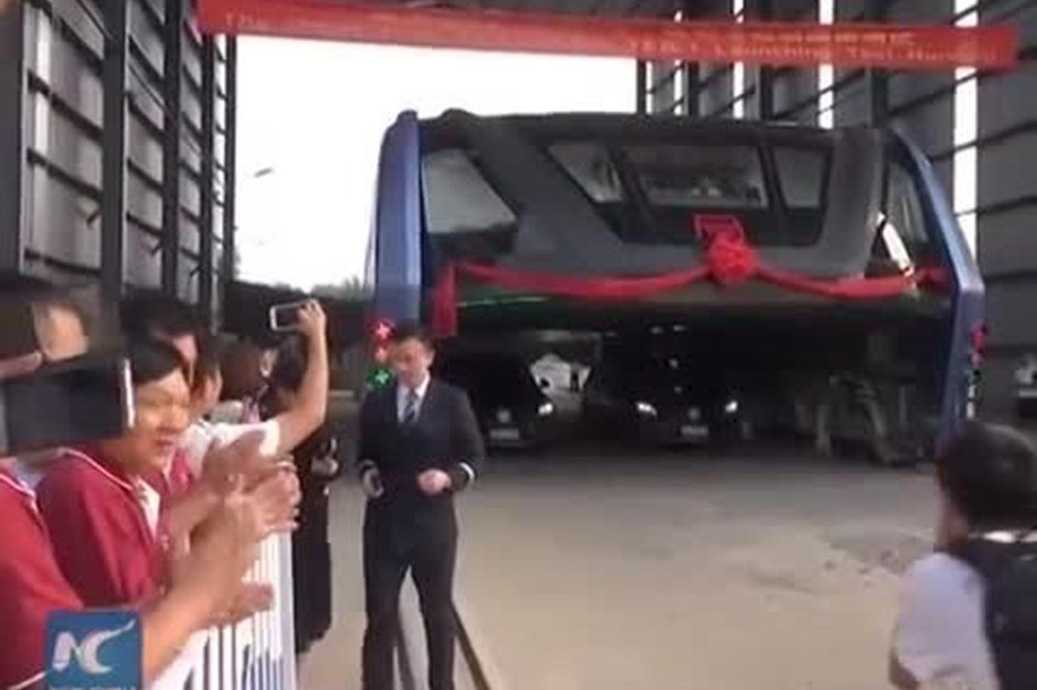 China apresenta autocarro do futuro