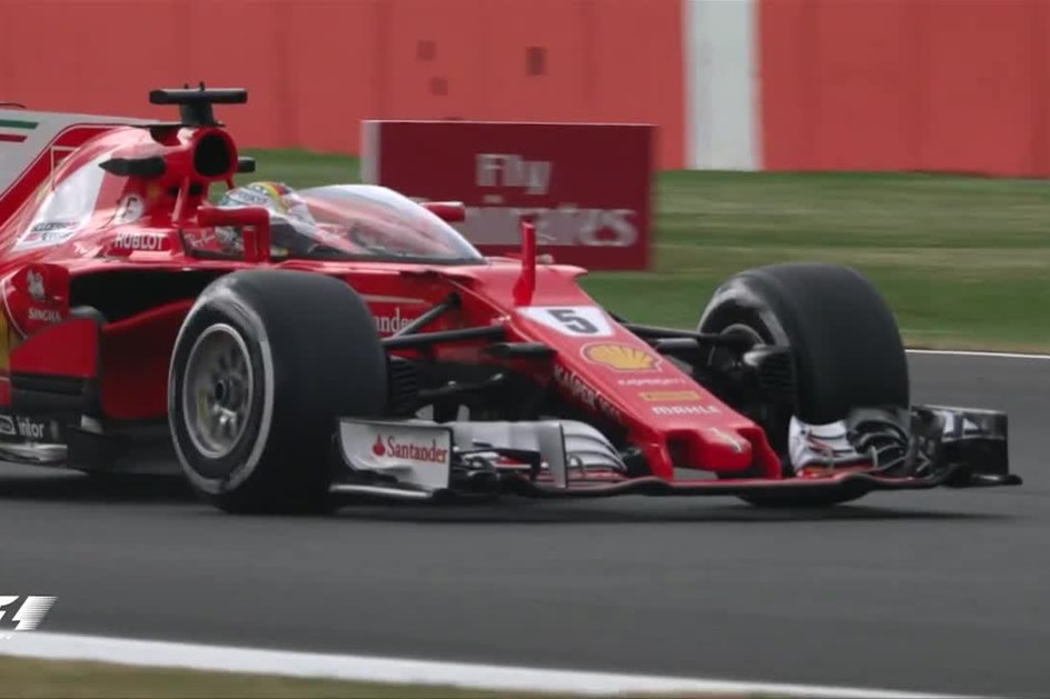 Vettel já testou o “shield” em Silverstone