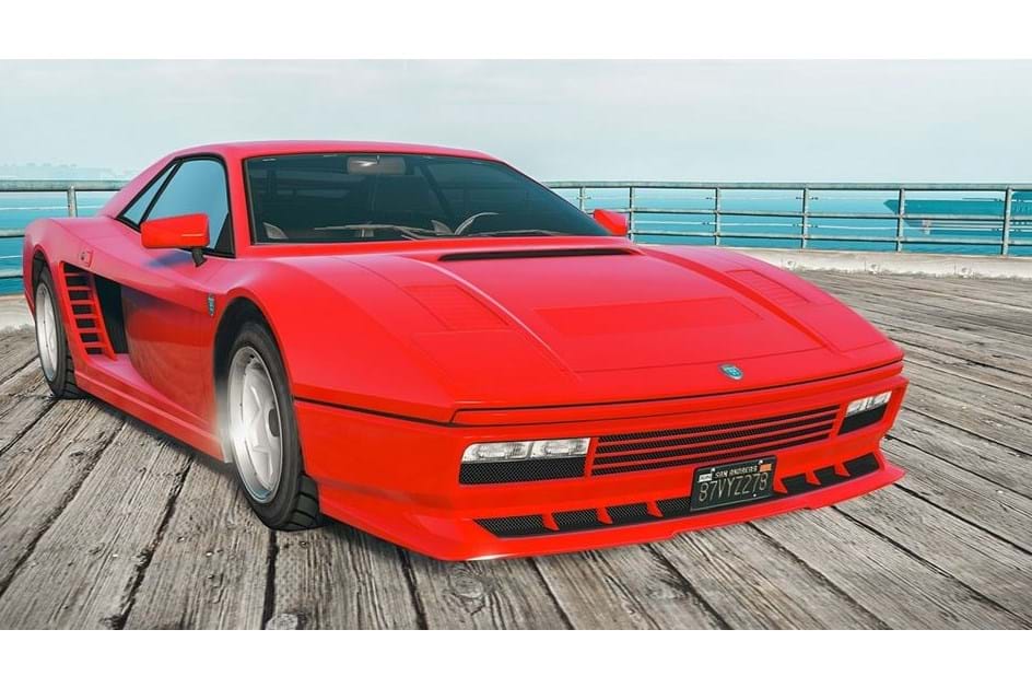 Imitação do Ferrari Testarossa adicionada ao GTA Online