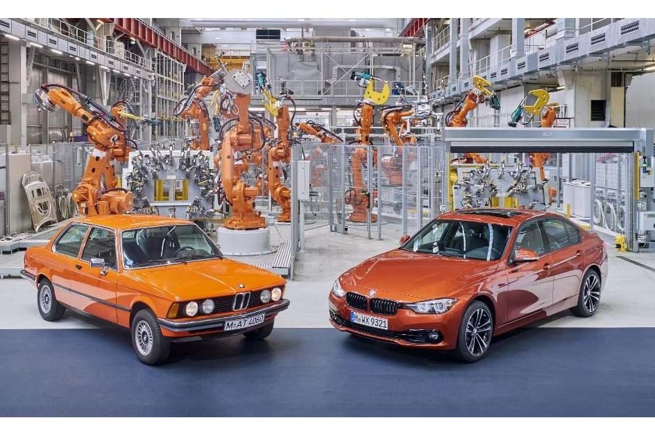 Novo BMW Série 3 “lado a lado” com o original